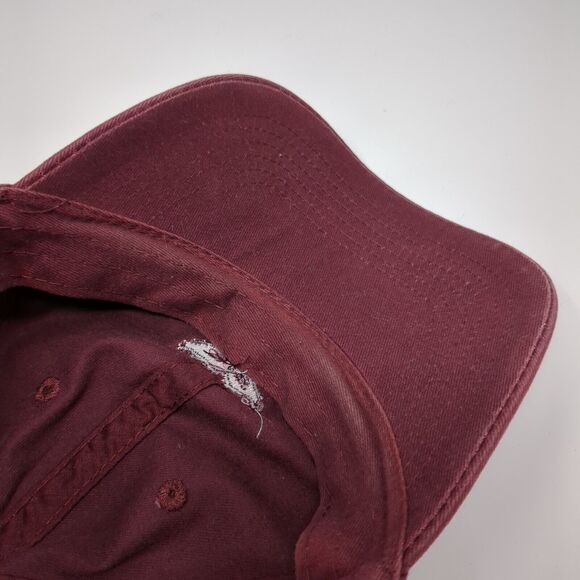 Sand Cloud Slideback Hat Red OSFA Adjustable Embroidered Logo 6 Panel - Picture 7 of 7